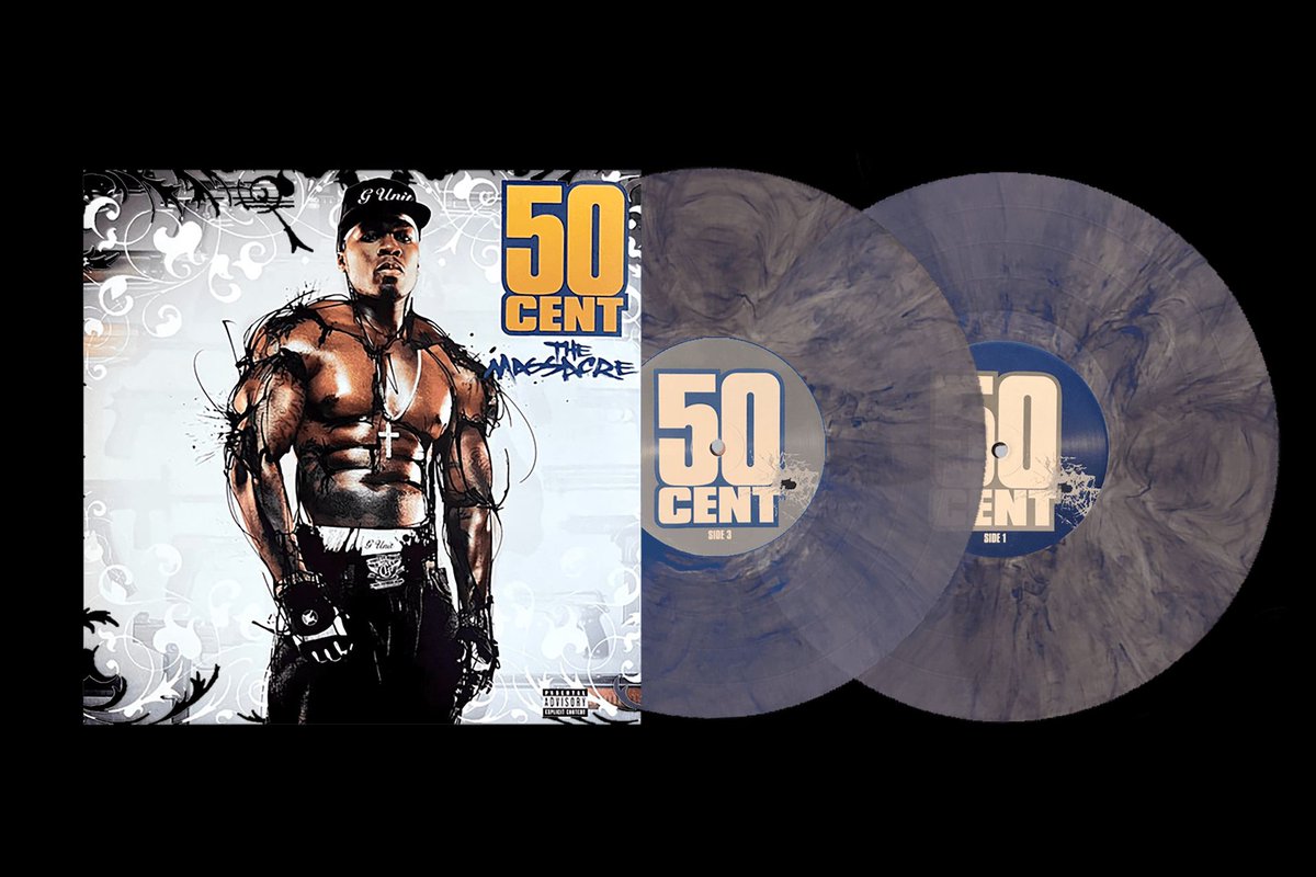 Complex's tweet photo. Celebrate 'The Massacre' turning 20 with Complex's exclusive vinyl. Limited edition available now. More info: https://t.co/etsSm58nzn https://t.co/AadqVlNeyL