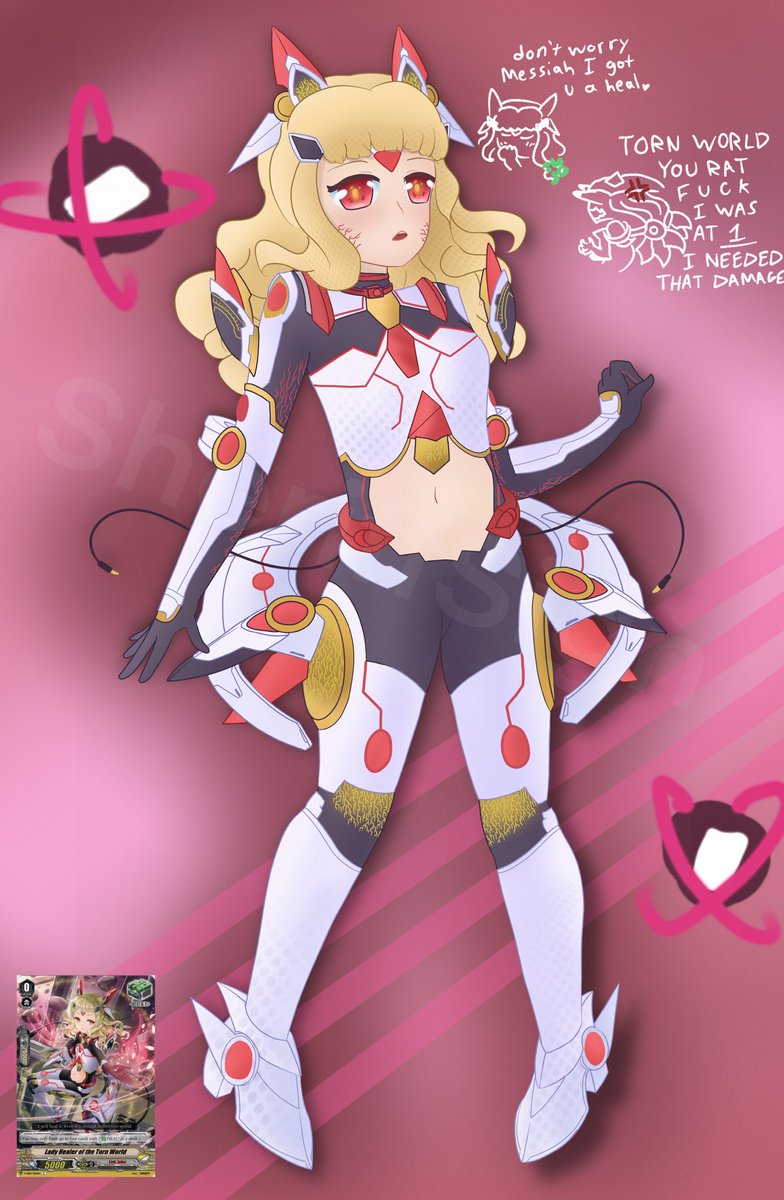 It wasn’t Torn World like I hoped but I drew to try and celebrate Messiah anyways👍

#ヴァンガード　#cfvanguard #cardfightvanguard