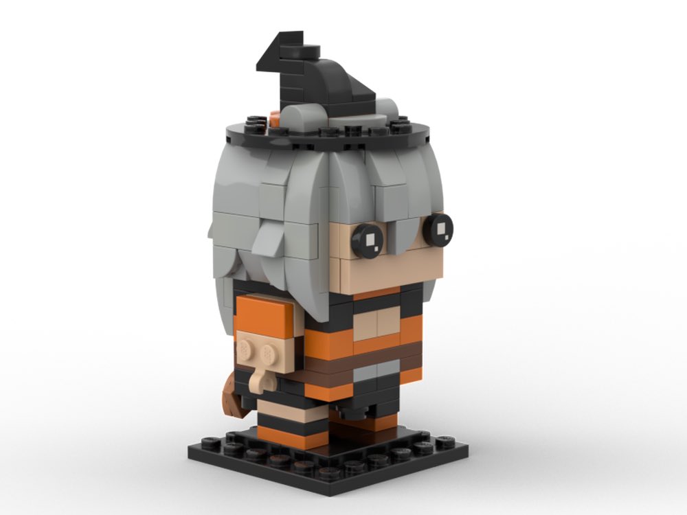 Bricksy32's tweet image. Made a LEGO Boo the RAT Brickheadz @bootoober #BooTheART #moc #lego #vtuber.