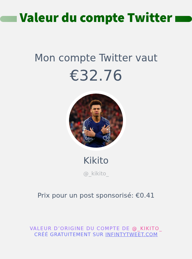 Kikito tweet media