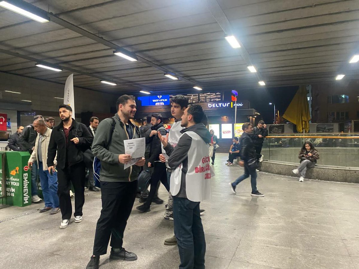 Gücümüz Birliğimizden Gelir!

Ülkenin dört bir yanında yeni bir emek hareketini büyüt, omuz ver!

Birlik ve Dayanışma'yla Mücadeleye Katıl!

birlikdayanismaninsesi.org.tr/katil/

📍Avcılar
📍Gazi Mahallesi
📍Mecidiyeköy