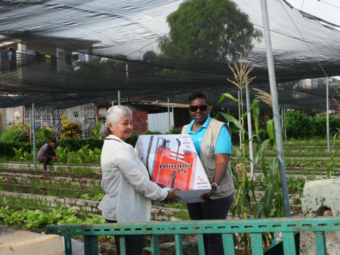 DEPAPSS2024's tweet image. Municipio de Holguín recibe donativos para fortalecer la agricultura urbana 
granma.cu/cuba/2025-11-1…  @Granma_Digital 
#SanctiSpíritusEnMarcha