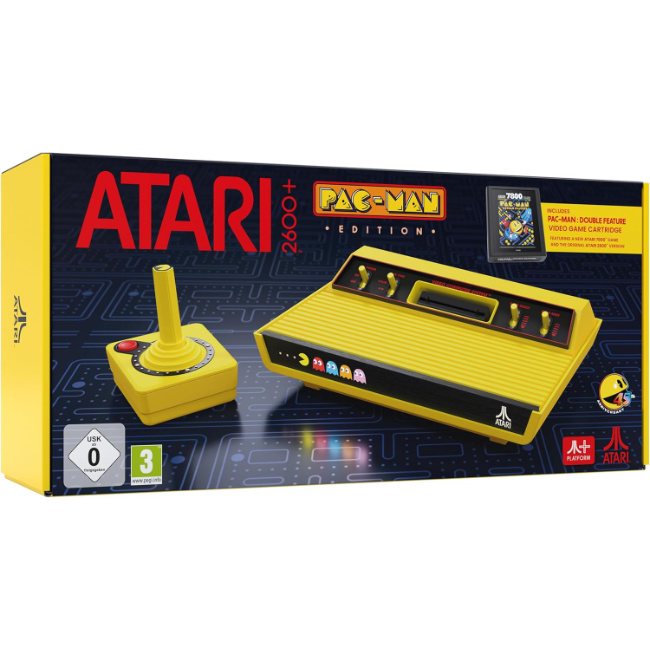 RetroToGo's tweet image. An old school console that will certainly catch the eye. The limited edition Atari 2600+ Pac-Man Edition is now available to buy. bit.ly/4oxsMXQ