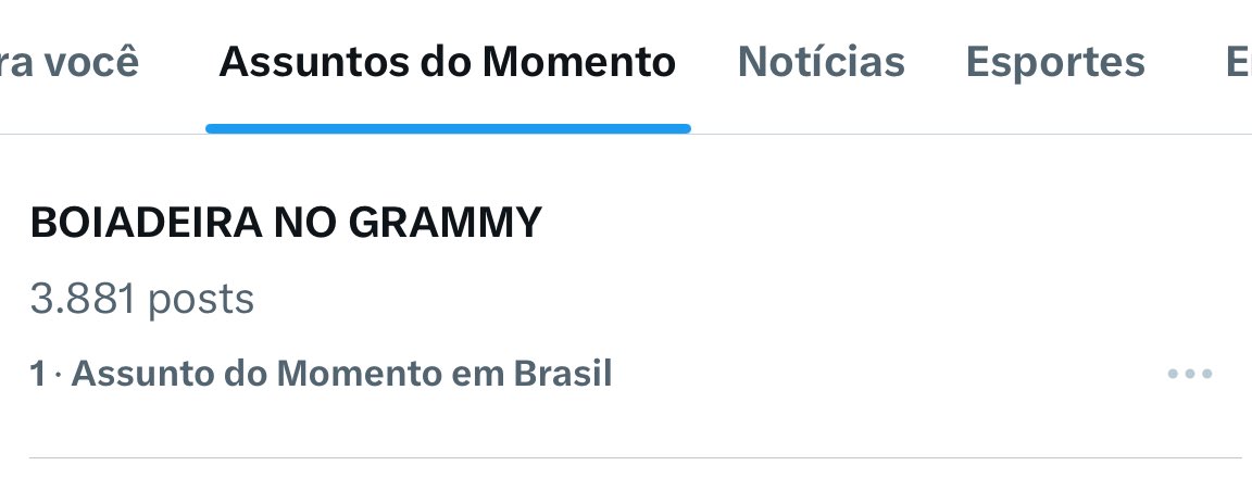 RESPEITAAAA ELAAAA

BOIADEIRA NO GRAMMY