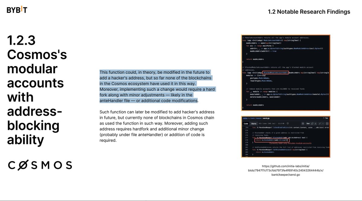 Bon c'est assez gonflant pour le souligner et très représentatif de la paresse de nos "crypto media".
<a href="/BybitFr/">Bybit French</a> ayant publié un rapport certes intéressant mais bien putaclic, ce dernier a été repris en coeur par des medias qui ne l'ont pas lu.... c'est pourtant pas compliqué