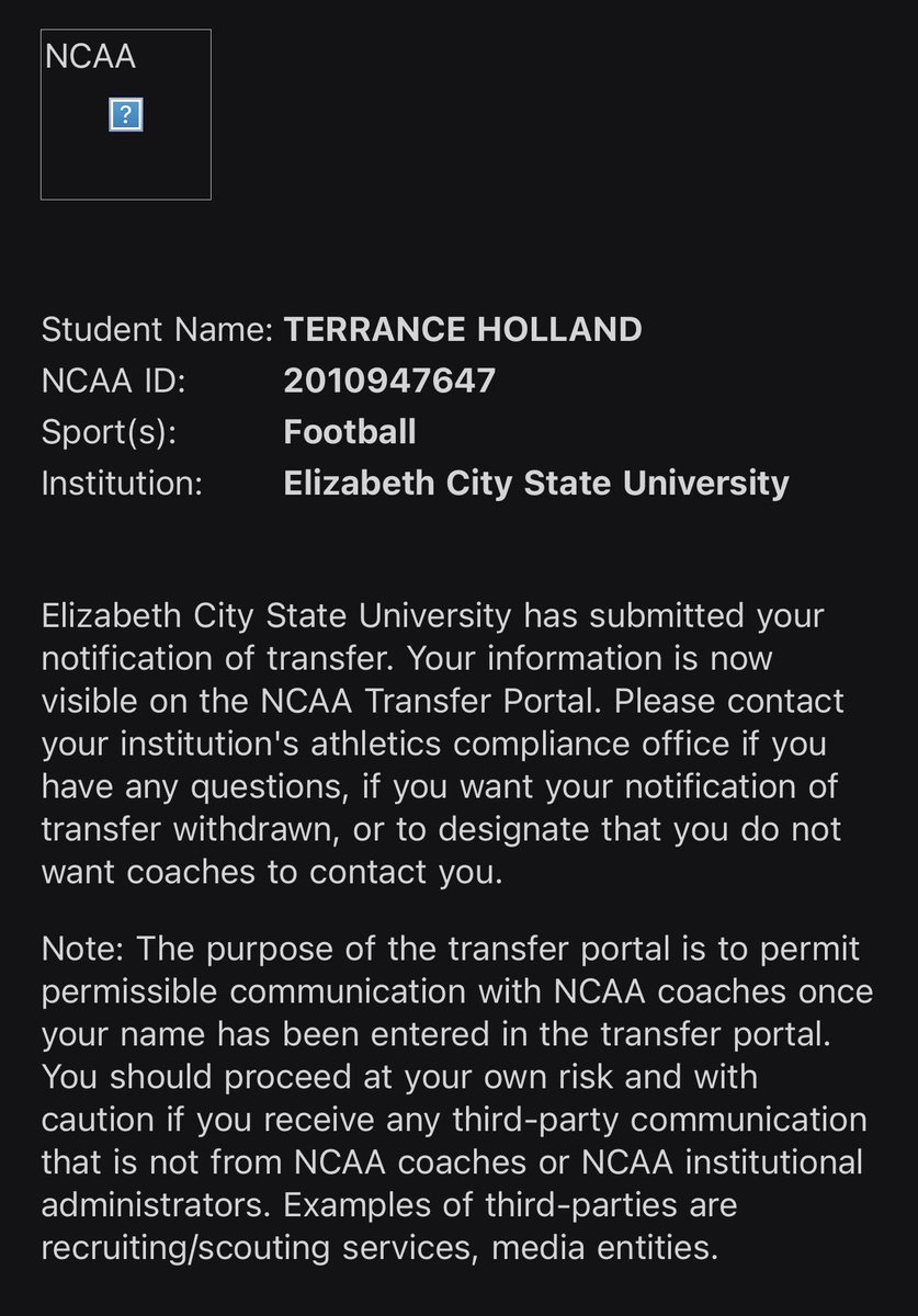 Terrance Holland tweet media