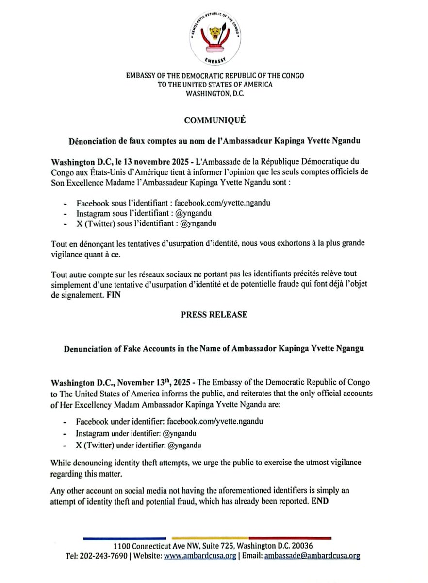 #AlerteFauxCompte
#FakeAccounts