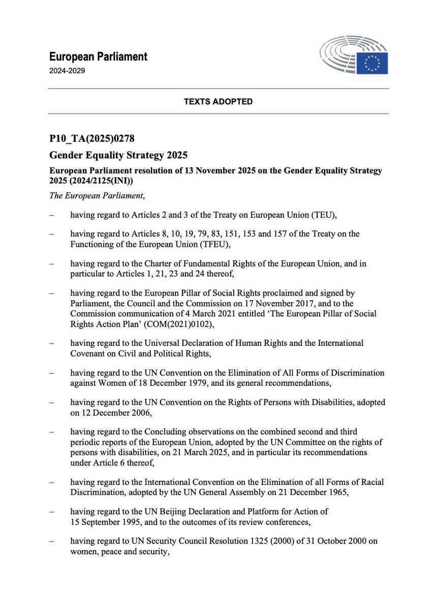 ADFIntl's tweet image. ‼️BREAKING: European Parliament CONDEMNS Surrogacy

From its resolution on the Gender Equality Strategy, adopted today it:

&quot;Condemns the practice of surrogacy, which involves the reproductive exploitation and use of women&apos;s bodies for financial or other gain, in particular in…