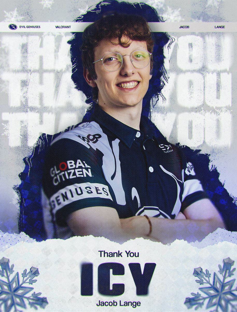 EvilGeniuses's tweet image. Wishing you the best of luck, @icyJL.