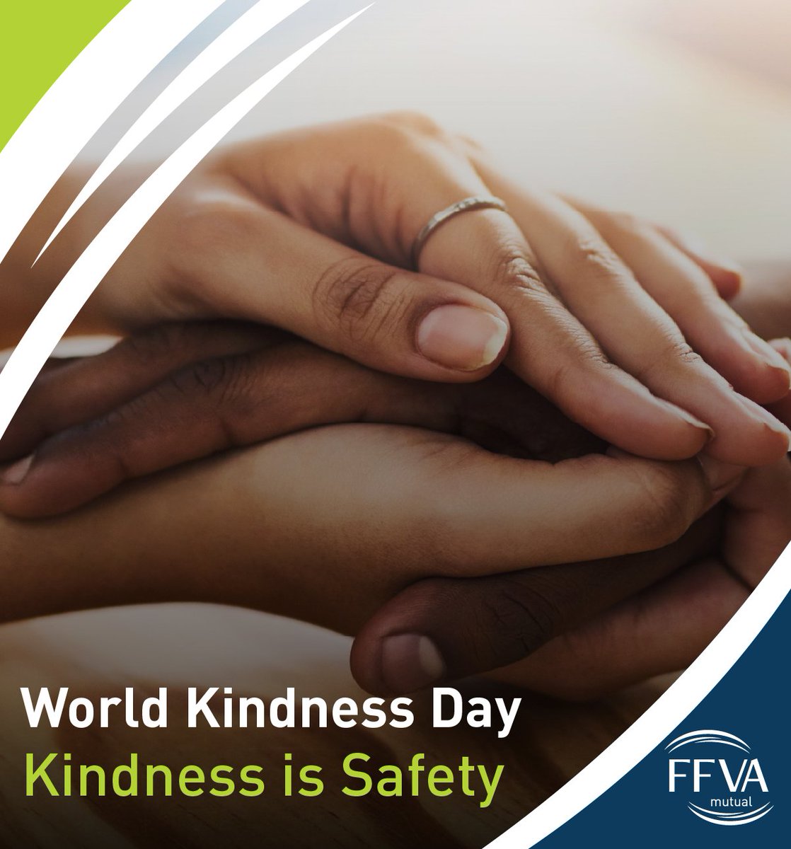 A little kindness goes a long way in the workplace. Reducing stress, boosting morale, and supporting injured employees on their road to recovery, it all makes a difference. This #WorldKindnessDay, let’s create safer, healthier workplaces together. #WorkersComp #FFVAMutual