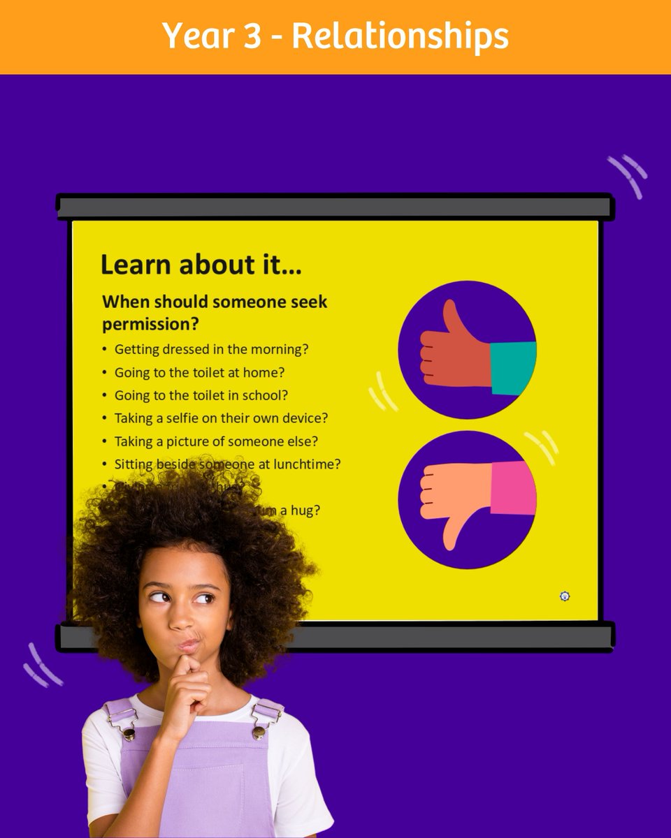 Pol_Ed_UK's tweet photo. #Year3 spotlight: What do we mean by consent in friendships?

This lesson helps pupils use positive language and practise asking first.

A great way to build early respect skills.

#PrimaryPSHE
#AntiBullyingWeek
#APositiveForceInEducation https://t.co/USyZsbvWdD