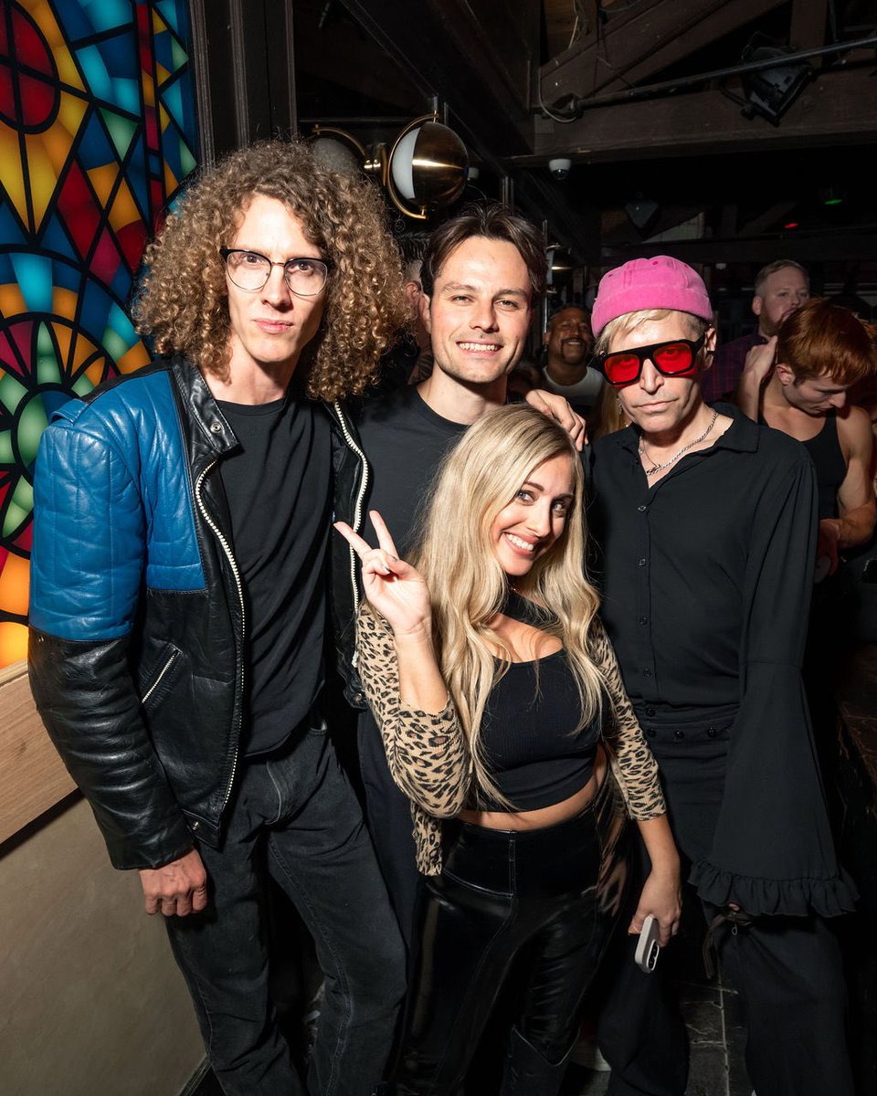 No Ho’s were harmed 🔥🚒 
#willaford #burnburn release party <a href="/TheAbbeyWeHo/">The Abbey 🏳️‍🌈</a> #tbt #PopMusic