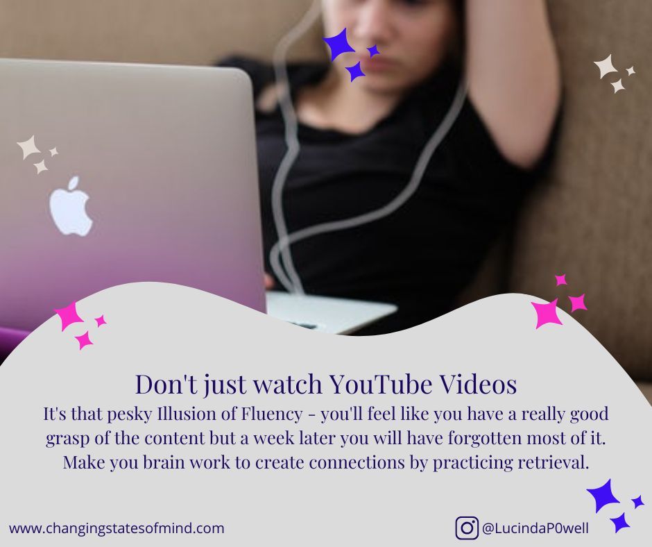 LucindaP0well's tweet image. Mock exam top tip: Passive revision gives you the &quot;illusion of fluency&quot;—you feel you know it, but you forget it fast.
To make it stick, you MUST use active recall:
✔Read✔Cover✔Recall!
Hear more strategies in the podcast mini-series. 👇
➡️ changingstatesofmind.com/exam-preparati…
#studytips