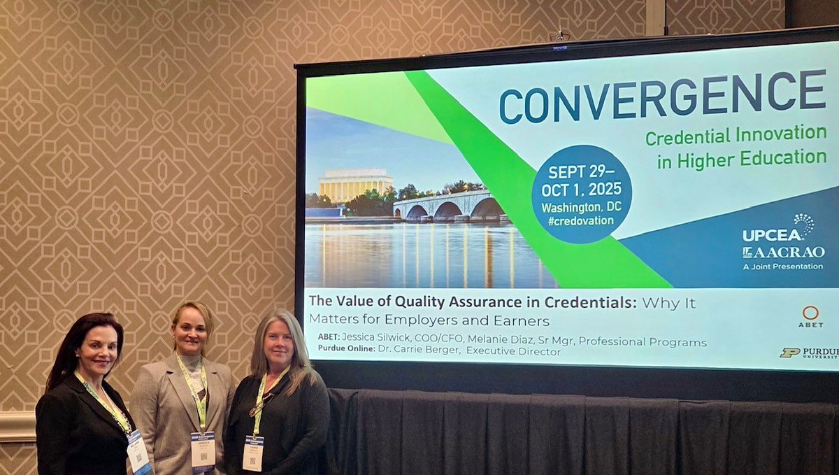 Purdue’s online AI programs are setting the bar for innovation &amp; quality.

ABET-certified — first non-degree AI microcredentials to earn this distinction
QS Reimagine Education finalist for developing emerging skills
Spotlighted at UPCEA Convergence 2025   purdue.biz/4hTe2QG