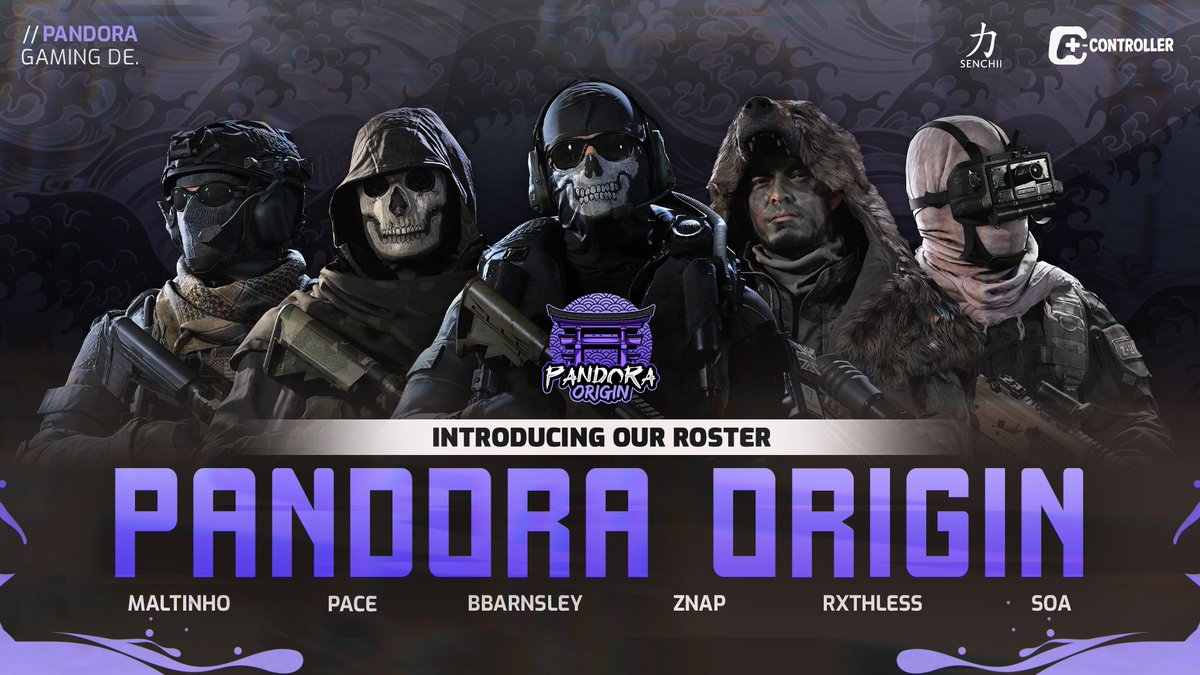 ⛩️PANDORA Origin ⛩️ 
Herzlich Willkommen an unser neues Call of Duty Team! Schön das ihr den Weg zu uns gefunden habt, wir freuen uns auf die gemeinsame Zeit mit euch!

#Senchii #Pandora #CallofDuty