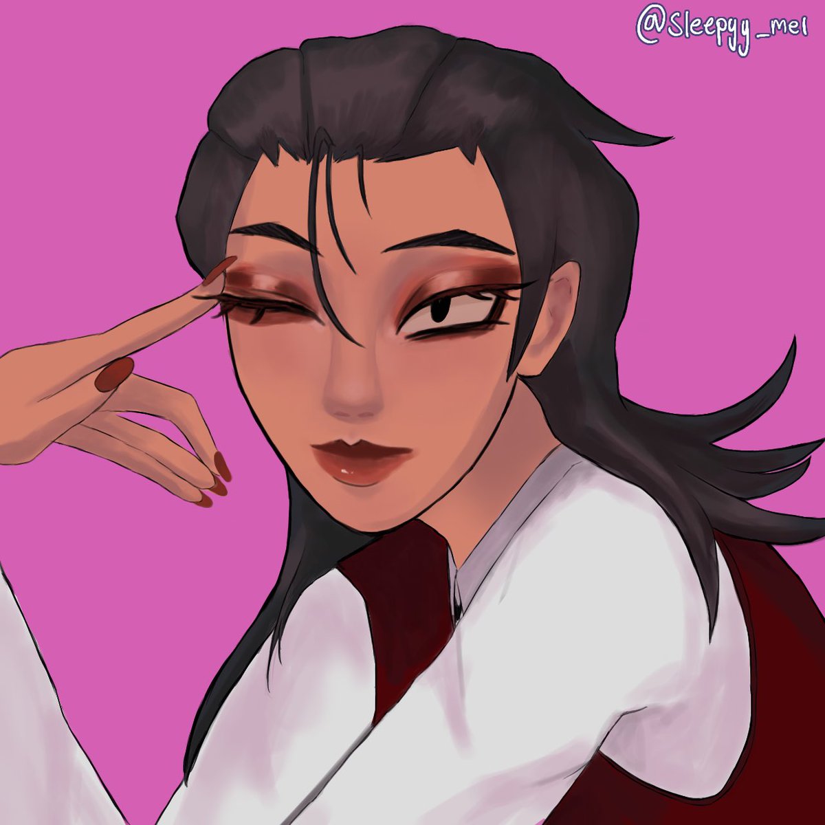 sleepyy_mel's tweet image. Quick fem Nulla from #toeatagod damn I love that game
#teag