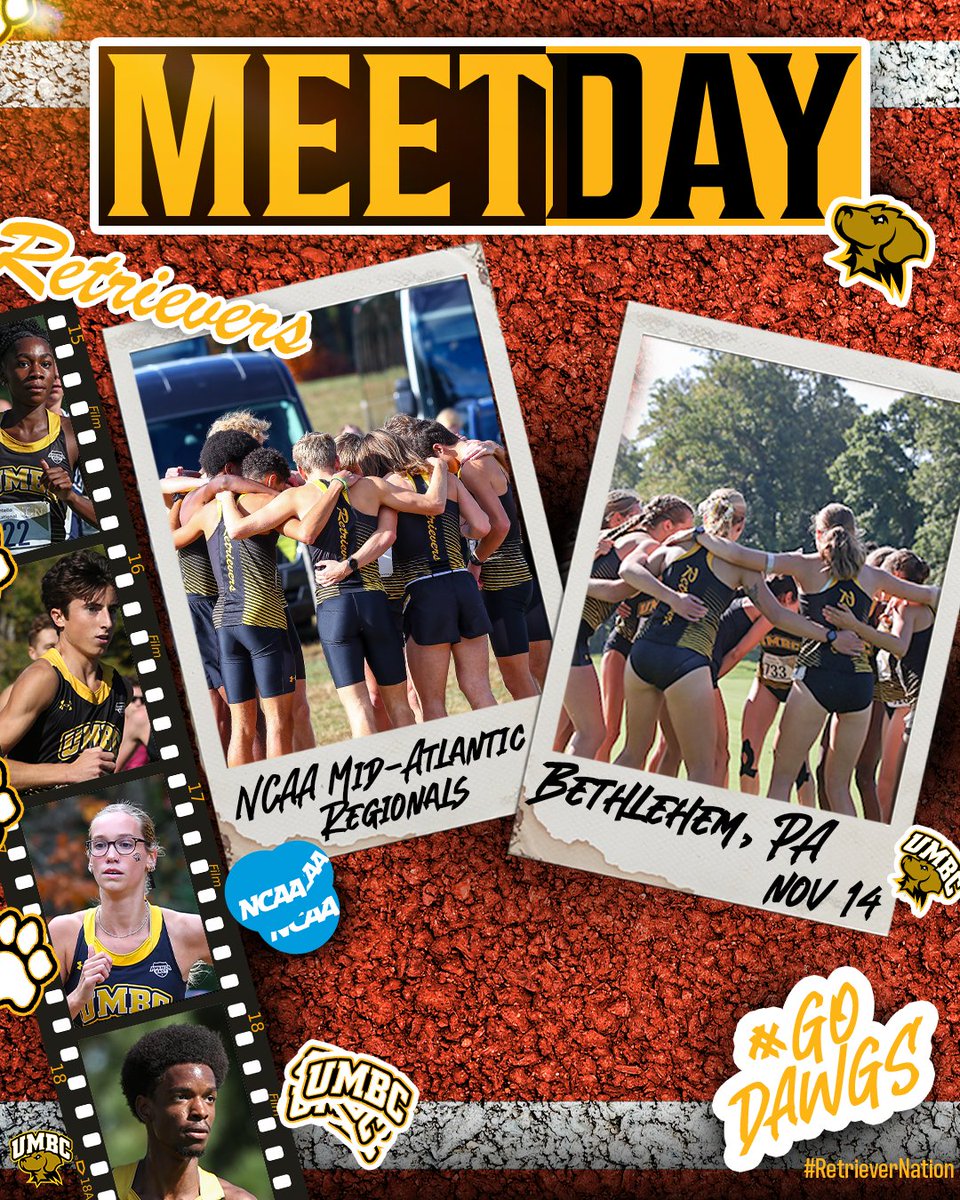 It's MEET DAY! We're in Bethlehem for NCAA Mid-Atlantic Regionals

#RetrieverNation