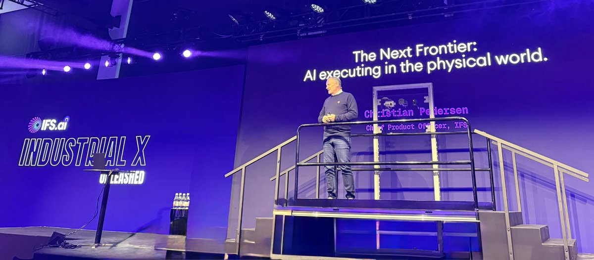 RobKramer_Data's tweet image. .@IFS #IndustrialX 2025 is underway, and the pace of change in manufacturing is hard to ignore. Robotics, shop-floor systems, data, AI, and facility infrastructure are all evolving at the same time. I’ll share more soon on what actually matters and how teams can put these…