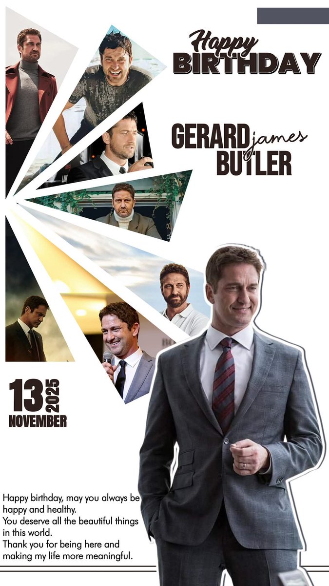 gbGALS's tweet image. Today's THE day!  Happiest of birthdays, @GerardButler!  And THANKS for EVERYTHING! (Thanks to @rofiq_mhd25 for the graphic!)