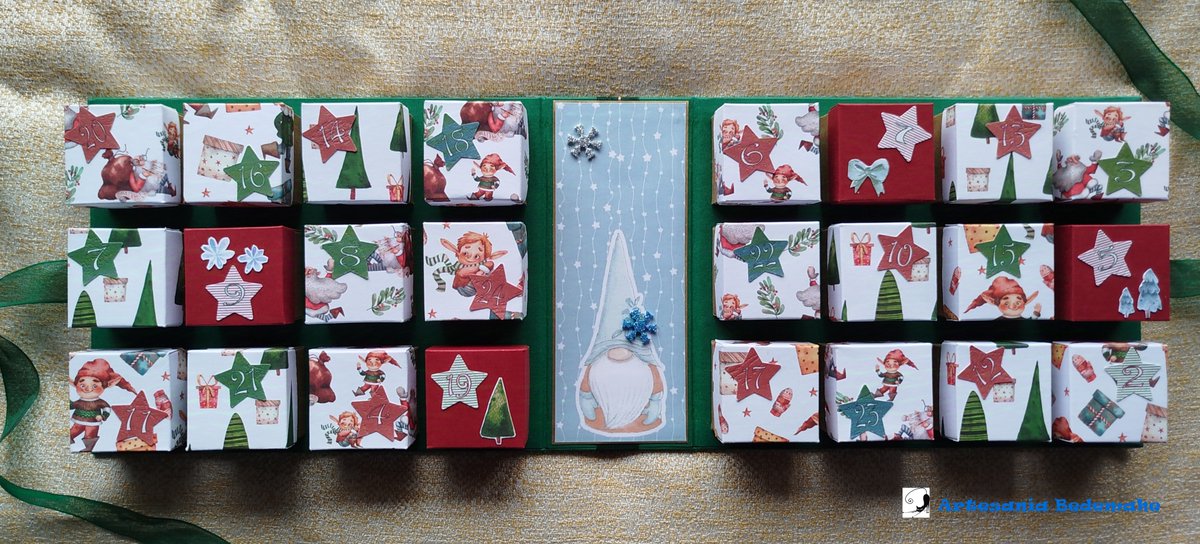 ArtesanBedemahe's tweet photo. Al ser reutilizables, cada calendario es una inversión en un recuerdo que perdurará. Rellénalo con momentos, no solo con cosas. Apoya la artesanía y regala calidad que se siente.¡La cuenta atrás para la Navidad nunca fue tan especial! https://t.co/C84M1ST6in