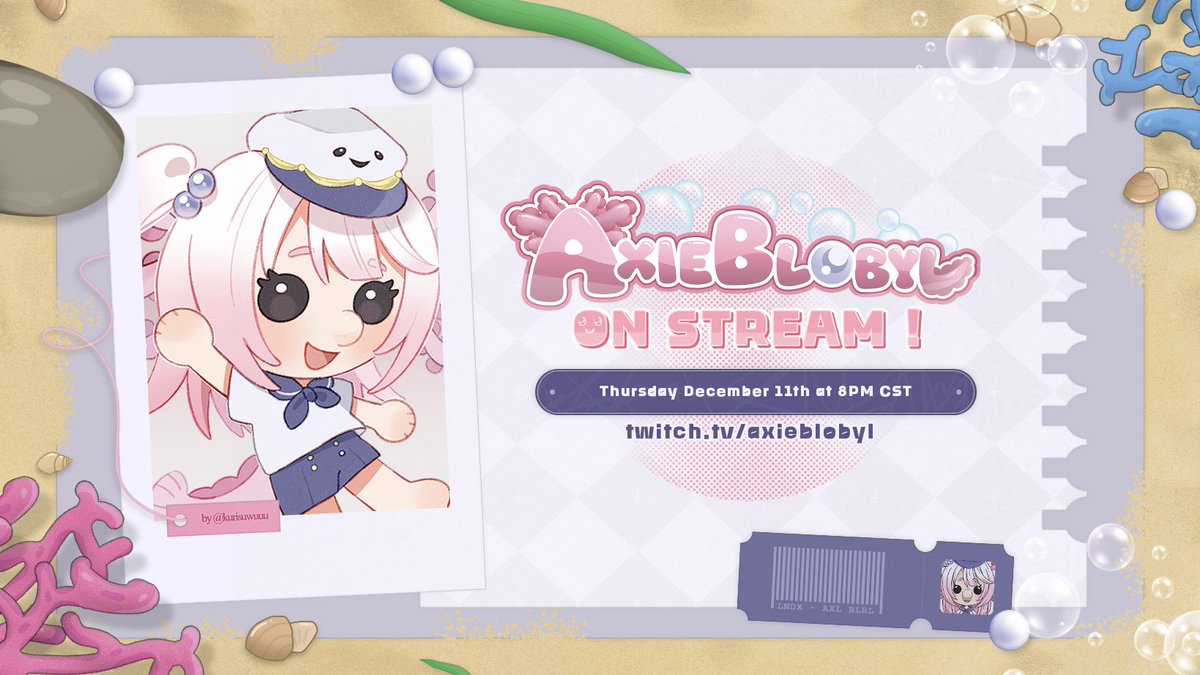 Axie 🫧 Blobfish Vtuber tweet media