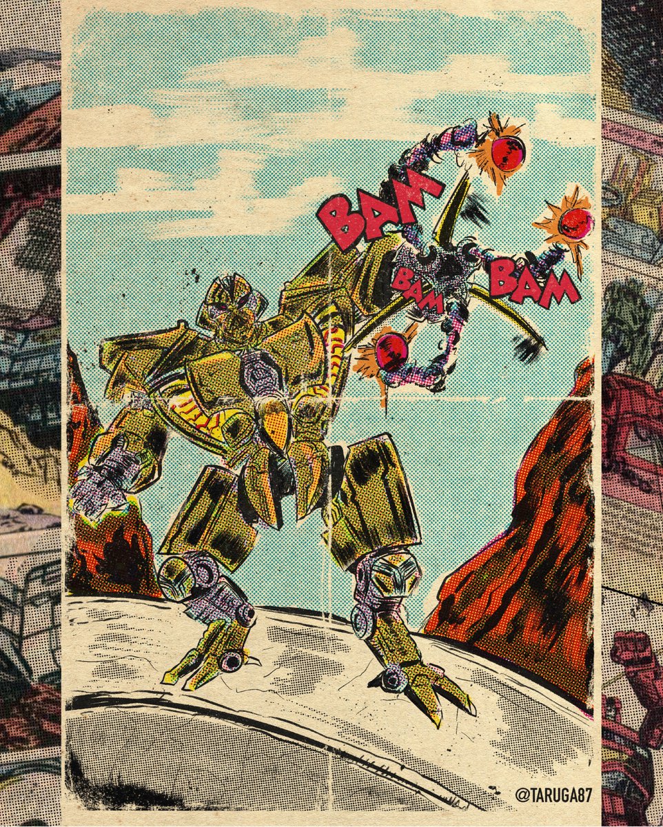 Drawing of Starscream because he was my first Transformers toy on Christmas 2007
¿What was yours?

#Transformers #starcream