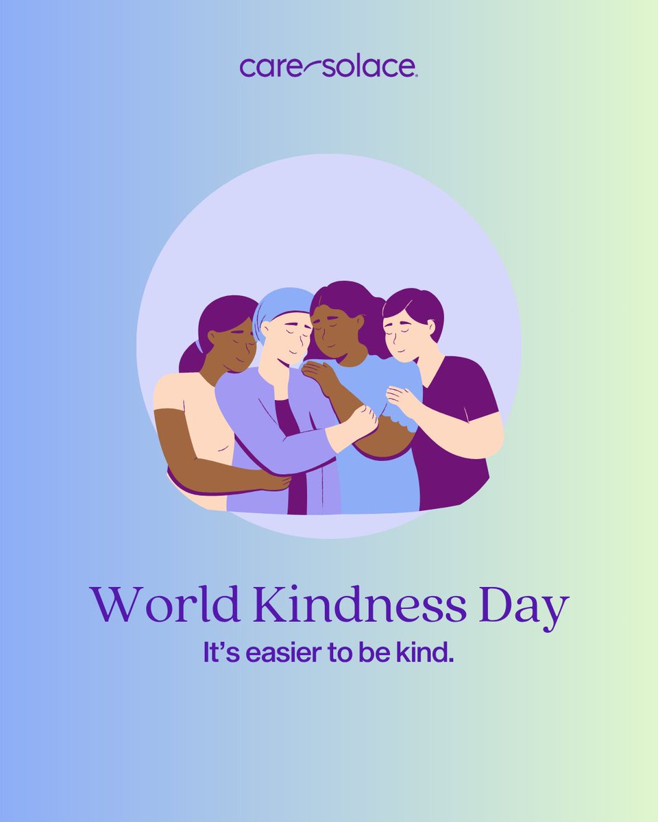 A kind word can be the support someone needs today. 💜

In honor of World Kindness Day, share encouragement, celebrate others, and lift someone up - even a simple message can make a difference.

#WorldKindnessDay #BeKindAlways #CommunityCare #MentalHealthSupport