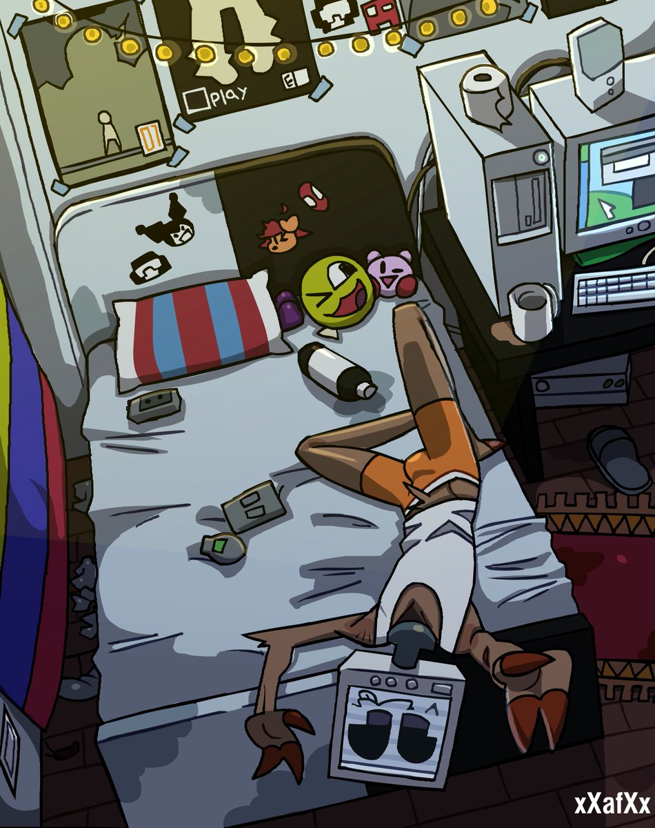 My room
.
.
.
.
.
.
.
#furry #furryfandom #fursona #digitalart #art #furries #furrycommunity #drawing #furryoc #oc #artist #furrydrawing #tvhead #DigitalIllustration #IndieArtistsbe