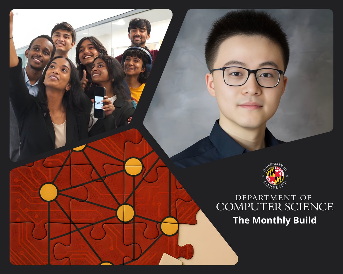 umdcs's tweet image. Stay up to date with the latest from @umdcs! The November issue of The Monthly Build is out now, featuring news, research highlights, and community updates from across the department.   

📩 go.umd.edu/MonthlyBuild-1…