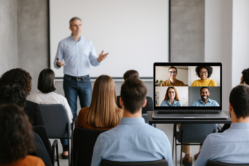 FooEvents's tweet image. FooEvents helps you manage online + in-person guests in one dashboard.  

Sync ticket sales, send Zoom links, and scan check-ins—no extra software.  

Learn how to host hybrid events the easy way → fooevents.com/hybrid-events-…