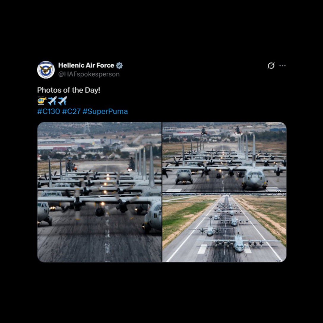 FiiTarih's tweet photo. Dostluk naraları atıp, “komşu” diye bağrımıza bastığımız Yunan;

20 şehit verdiğimiz günün ertesi aynı uçaklarını paylaşıp ‘Günün Fotoğrafı’ diyebilecek kadar hadsiz. https://t.co/OvyRf9hCTL