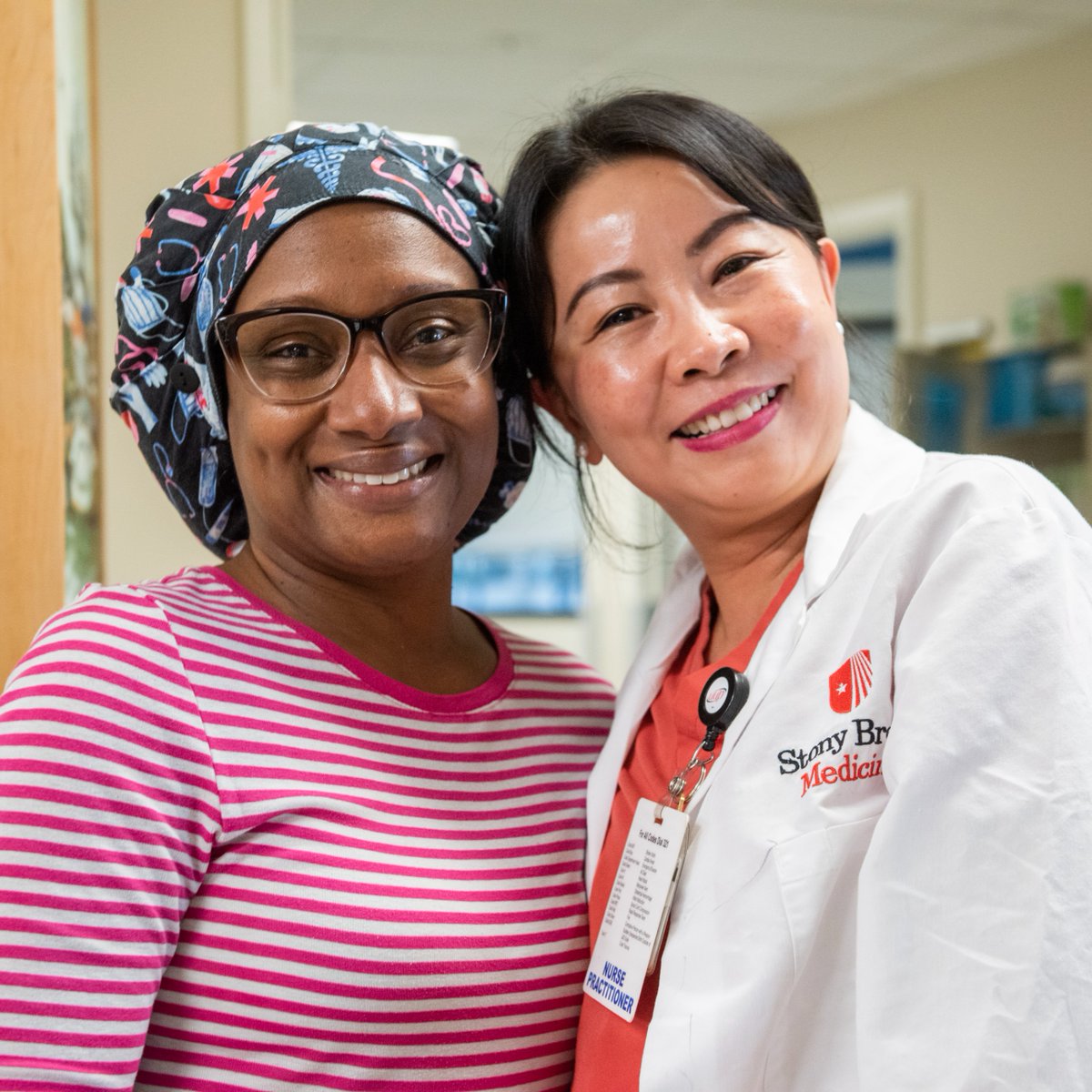 StonyBrookMed's tweet image. Celebrating our nurse practitioners (#NPs) and their vital role in patient care during #NursePractitionerWeek! Thank you to our nurse practitioners for all that you do to support Stony Brook Medicine, our patients and the communities we serve.❤️ #WeAreStonyBrookMedicine