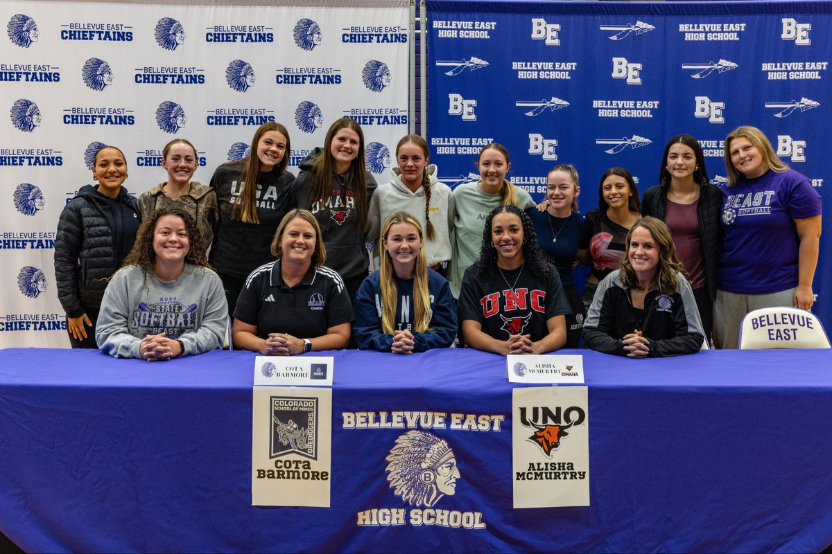 So excited for <a href="/Alisha_McMurtry/">Alisha McMurtry</a> &amp; <a href="/barmore_cota/">Cota Barmore</a> Great Athletes! Great Kids! Great Futures! We love you both! 💜🥎💜🥎💜