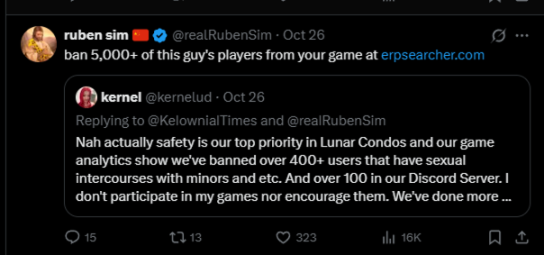 kernelconx's tweet image. Recently, our community experienced an unexpected disruption when our Discord server was banned following actions reportedly initiated by Ruben Sim and his associated moderation team

I will not let you get away with this Ruben
Try Me again discord.gg/conx
@realRubenSim