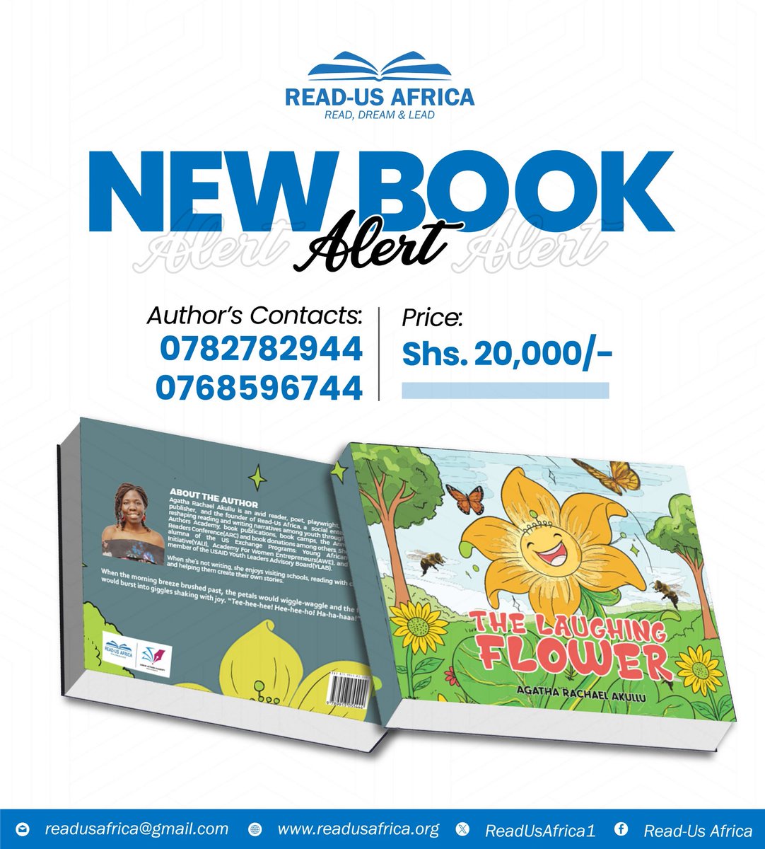 Let’s make sure to add to those bookshelves before the year ends every bookshelf deserves "The Laughing Flower." Get your copy today.
<a href="/ReadUsAfrica1/">Read-Us Africa</a>