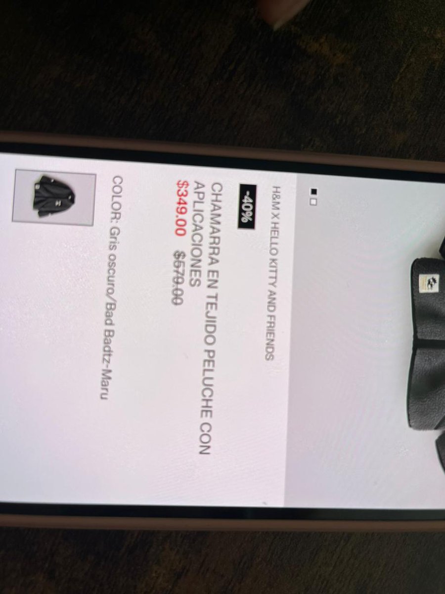 corilabi's tweet photo. @hmmexico 
No pues que oferta
Ayer 289 hoy 349 https://t.co/pfg6ugP7iu