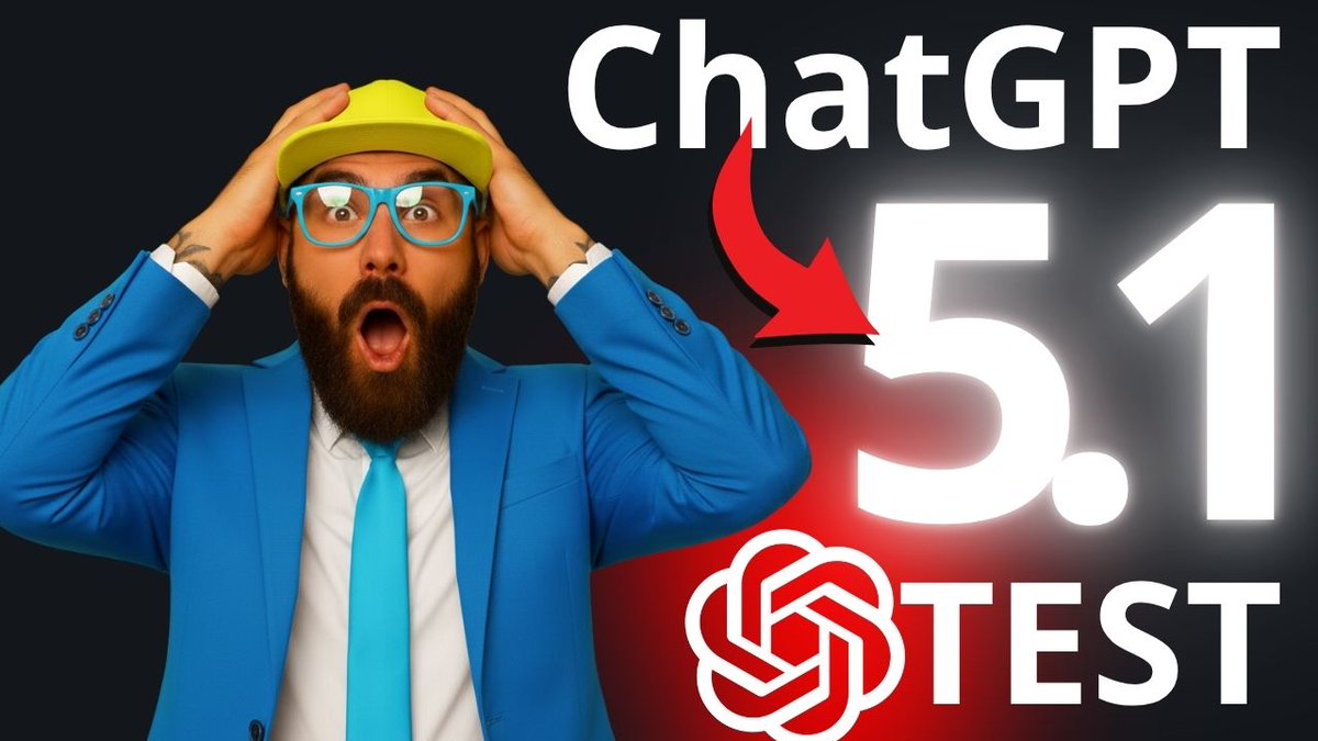 ParlonsIAx's tweet image. GPT-5.1 vs GPT-5 Pro vs Gemini 2.5 Quelle AI est VRAIMENT la Meilleure?  video: youtu.be/7Rs4zaaSwlY youtube.com/@IAExpliquee.x #chatgpt51 #gpt51 #gpt5 #chatgpt5 #opeani #argent