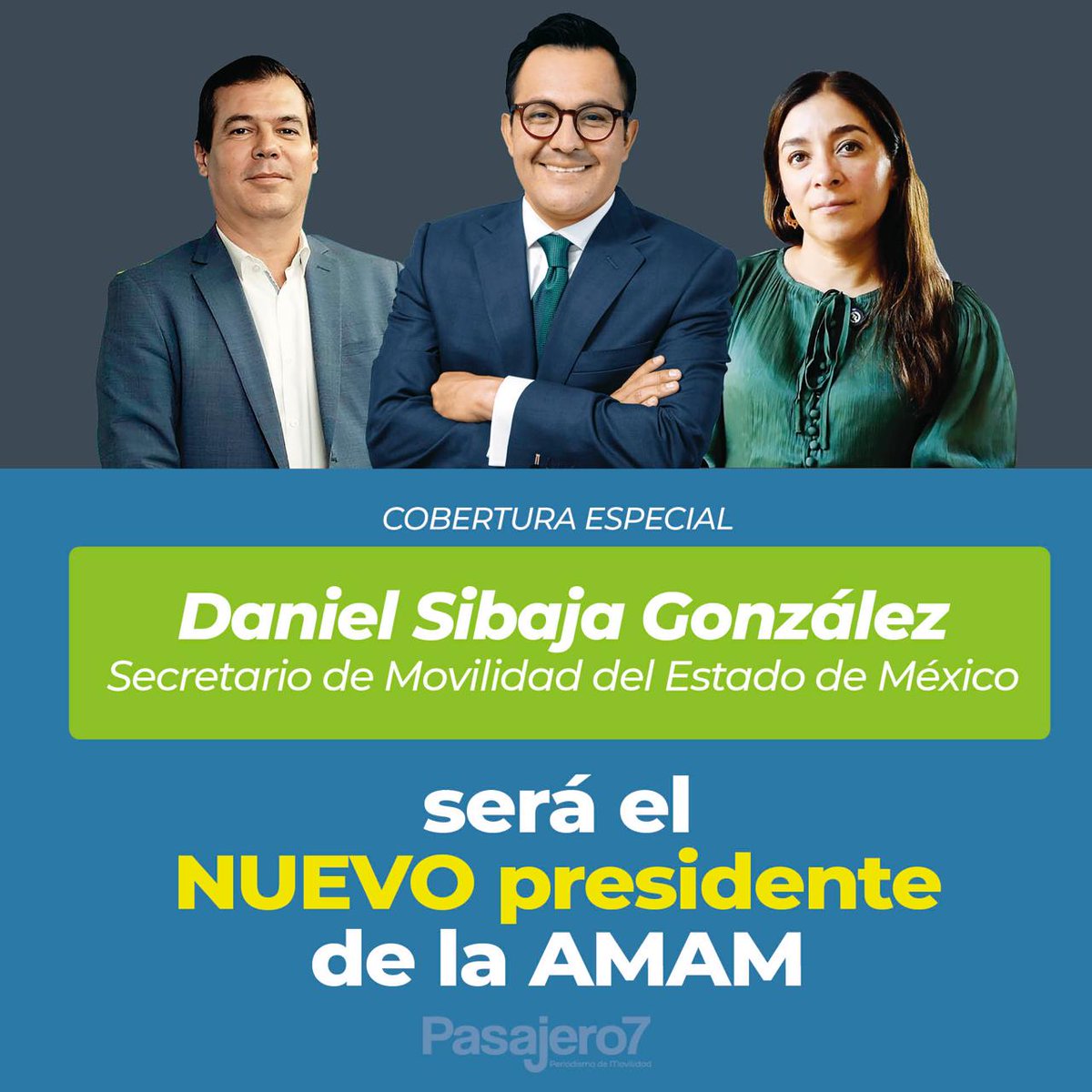 ⭕ Será Daniel Sibaja González, secretario de Movilidad del #Edomex quien encabece la Asociación Mexicana de Autoridades de Movilidad (AMAM) a partir de enero del 2026. 
Más sobre su plan de trabajo: pasajero7.com/la-asociacion-…

@AMAM <a href="/WRI/">..WRI</a>