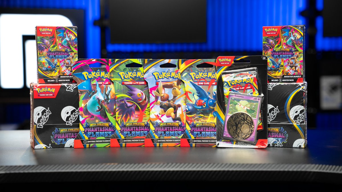 Pokmon Mega Evolutions: Phantasmal Flames is coming to your local Micro  Center starting tomorrow at 10 AM!