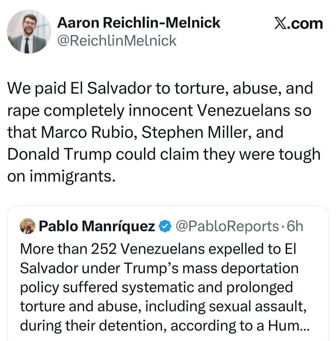 nycjayjay's tweet image. Rubio and Miller need to answer for these crimes. It may not happen soon. But they will need to answer.