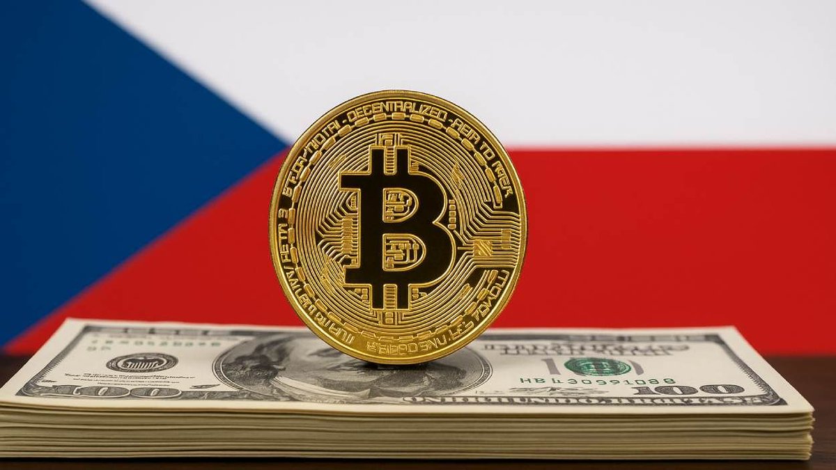 coinlaw_io's tweet image. Latest: In a historic leap, the Czech National Bank is the first to add Bitcoin in a $1 million digital asset trial. This isn&apos;t about diversifying reserves, but truly understanding the blockchain! 

#CryptoAdoption #FinTechInnovation