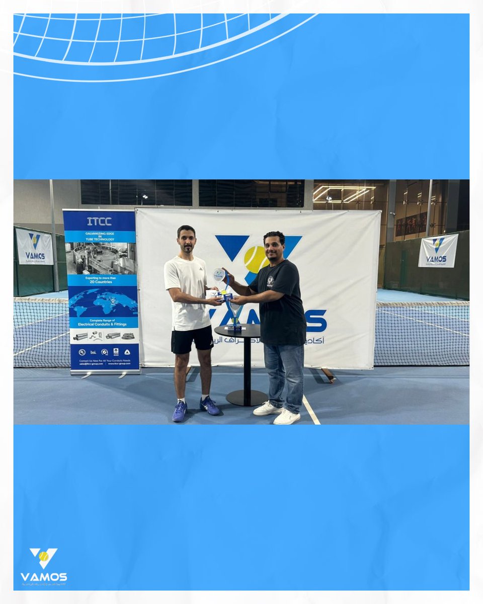 لقطات من تكريم البطل فهد أبو الحمايل و الوصيف أحمد الغامدي

نشكر الجميع على المشاركة و الحضور و المتابعة، فبعد توفيق الله بكم يكون نجاحنا

بطولة ڤاموس لشهر نوڤمبر

البطولة برعاية #ITCC