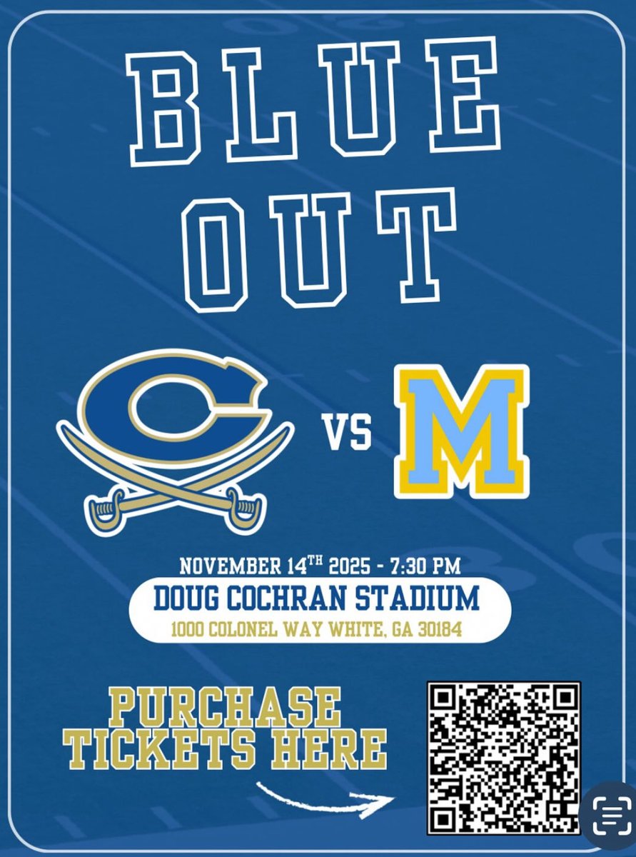 Gates_CassHC's tweet image. It’s happening. Who would have thought lil ole Cass would be hosting a state playoff game. These players and coaches did. Great Friday night football weather at the Doug. Get your tickets on GoFan below. @OfficialGHSA @GHSFdaily @NwGaFootball @bartowschools @CvillePatch…