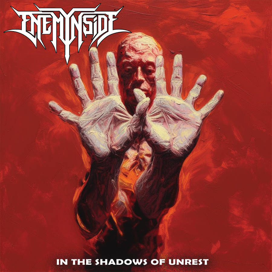 KMANRIFFSMetal's tweet photo. FULL FORCE FRIDAY:🆕November 14th 2⃣8⃣🎧
ENEMYNSIDE - In the Shadows of Unrest EP 🇺🇸💠
4 Track EP from Rome, Italian Thrash Metal outfit💠
SPFY➡️https://t.co/jG6x7itHL1💠
#Enemynside #TheTheShadows #Thrash #Rockshots #FFFNov14 #KMäN https://t.co/pNYtsOC35D