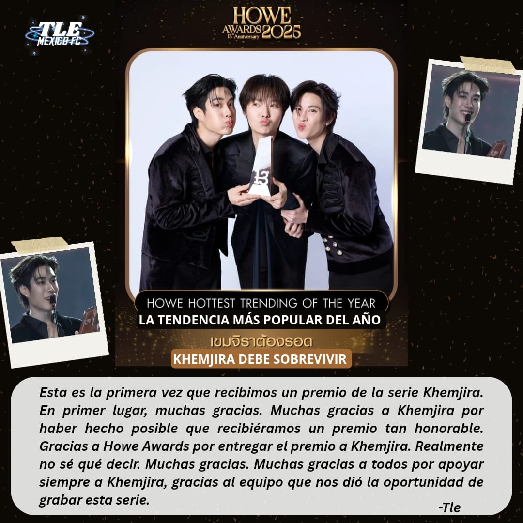 Tle_MexicoFC's tweet photo. Traducción del discurso de Tle al recibir el premio Howe Hottest Trending Of The Year en los Howe Awards 2025.
#tle_mtm
#HOWEAWARDS2025 #HOWEAWARDS2025xDMD #HOWE #HOWEAWARDS https://t.co/Eo8Rcz6Ehx