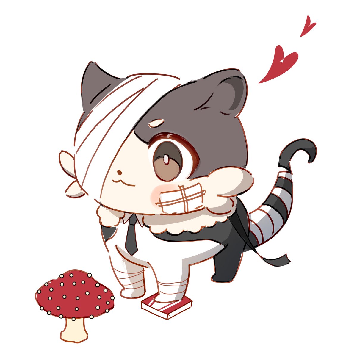 Dazai in chimera form🥺