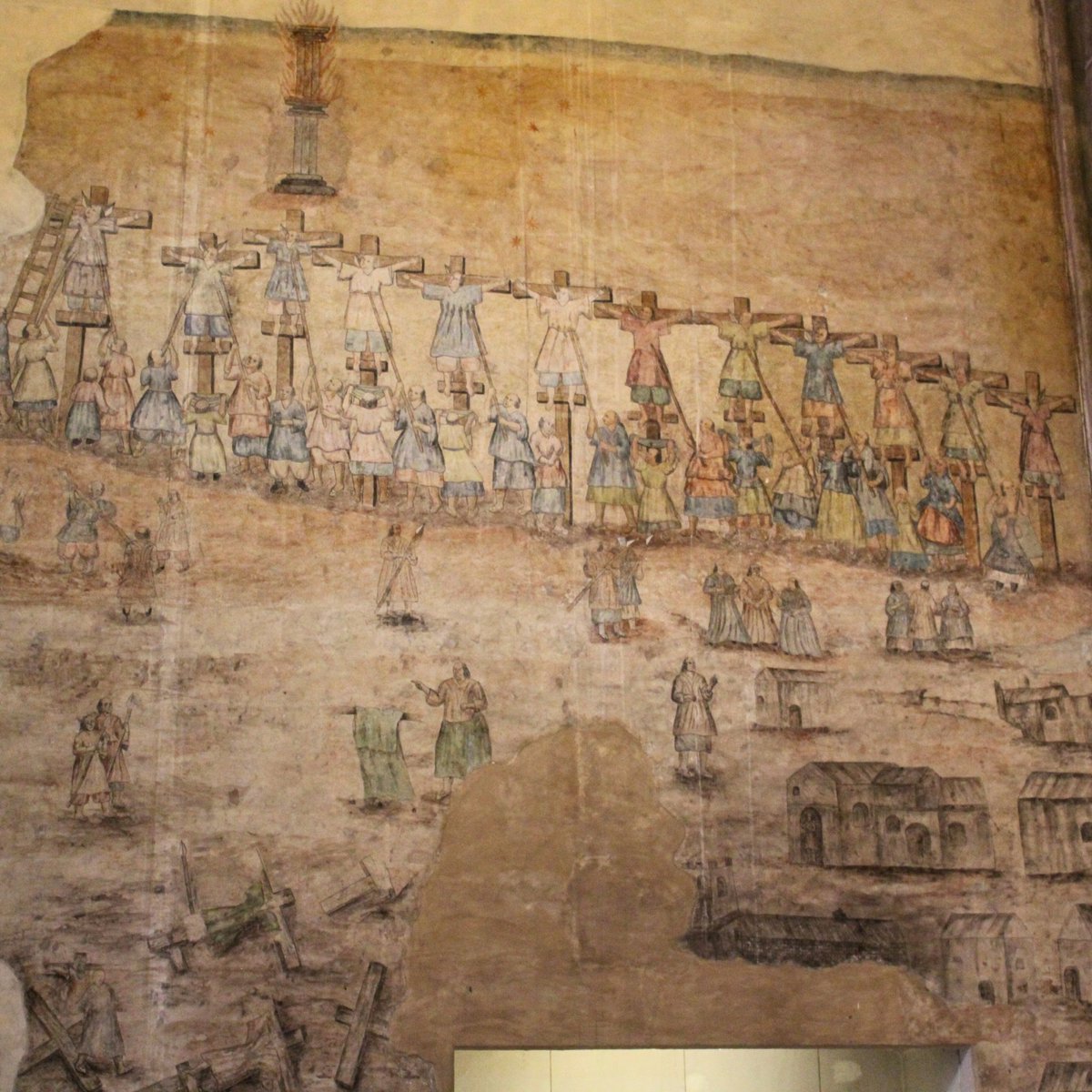 #SabíasQue en la catedral de Cuernavaca se conservan murales que narran el martirio de Felipe de Jesús, el primer santo mexicano que partió de la Nueva España rumbo a Asia en el siglo XVI... 🏯

Más en la #FotoDelDíaINAH
👉 inah.gob.mx/foto-del-dia/e…

📸 Eduardo Suárez. #INAH