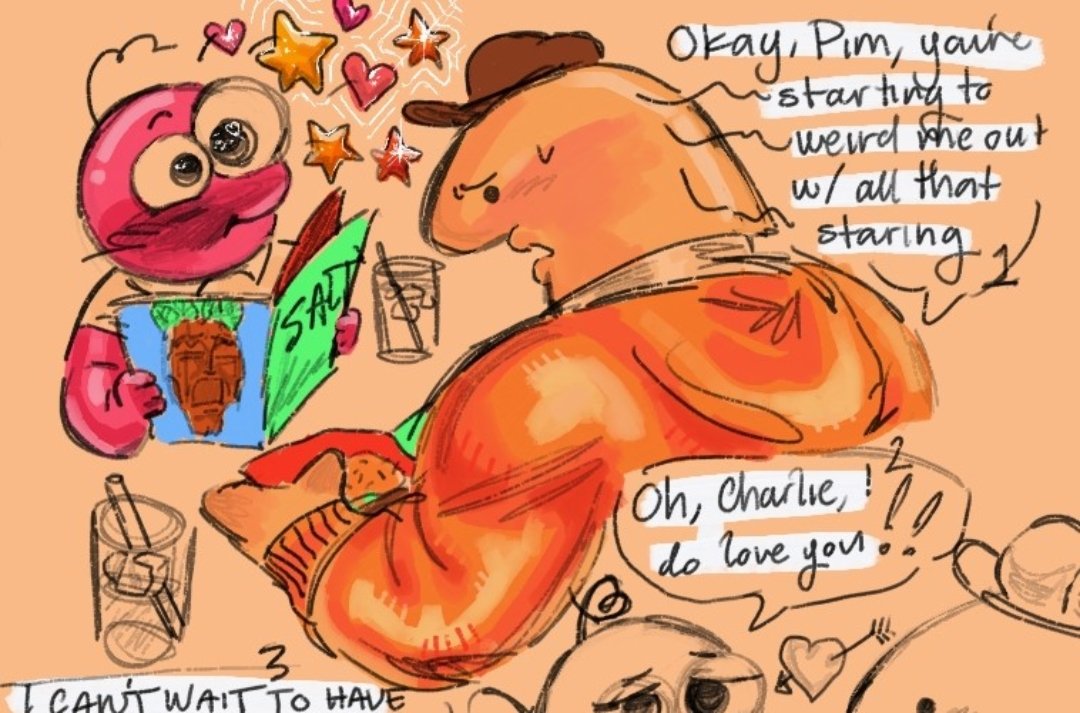 pinacoladarada's tweet photo. #charpim #charliexpim #smilingfriends https://t.co/aMJCUuIR2v