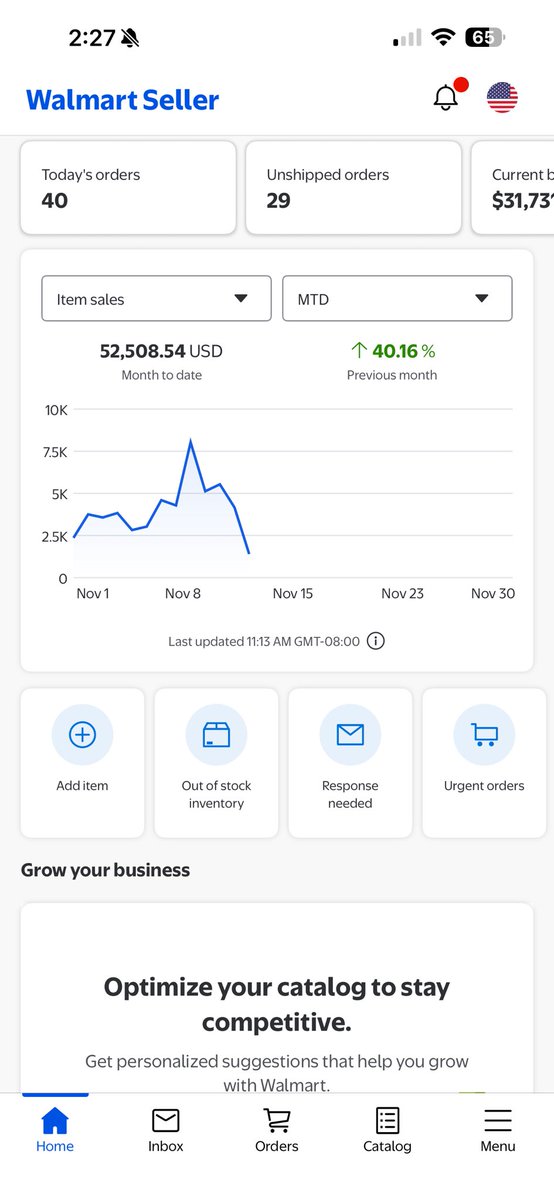 Does your WM guru put numbers up like this or is this their monthly sales? 🧐