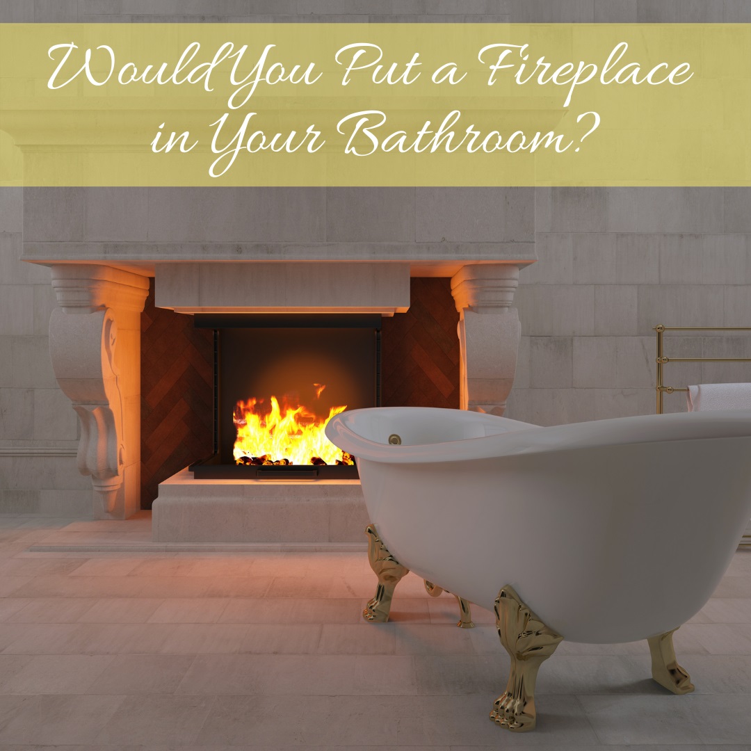HGFerrari's tweet photo. Does your fantasy bathroom include a fireplace? https://t.co/32bStsZk1h